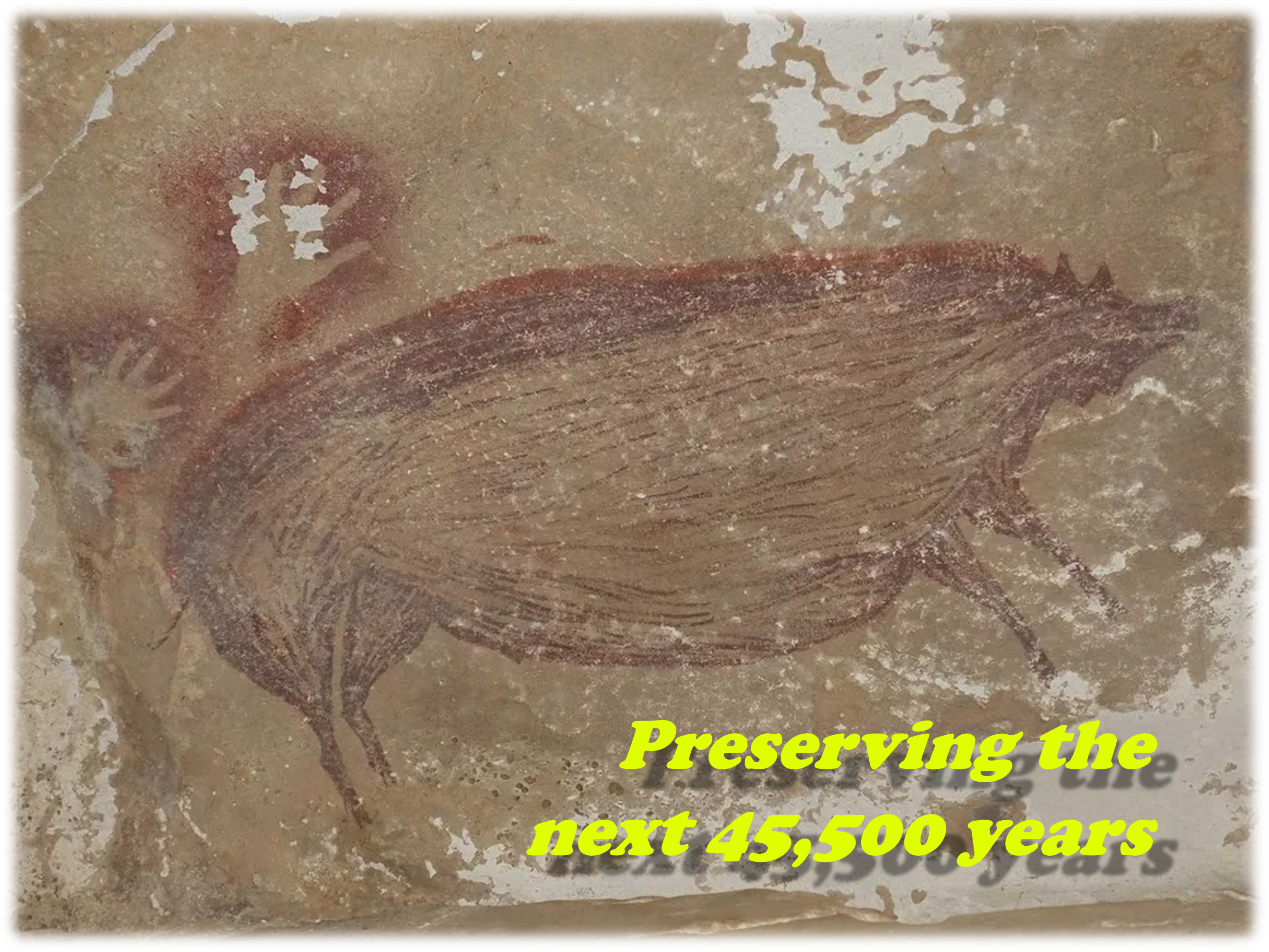Preserving the next 45,500 years.